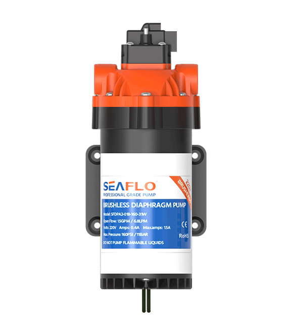SEAFLO 53 Series DC Diaphragm Pump 12V/24V 15 26LPM 17 70PSI Fresh